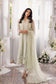 Azure Eid Drop 1 Ensembles Chiffon Unstitched 3Pcs - Jotey