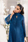 Azure Eid Drop 1 Ensembles Chiffon Unstitched 3Pcs - Jotey