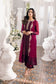 Azure Eid Drop 1 Ensembles Chiffon Unstitched 3Pcs - Jotey