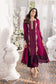 Azure Eid Drop 1 Ensembles Chiffon Unstitched 3Pcs - Jotey