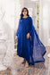 Azure Eid Drop 1 Ensembles Chiffon Unstitched 3Pcs - Jotey