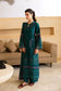 Azure Luxe Premium Cambric Cotton EMB. Unstitched 3pcs - Jotey