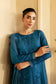 Azure Luxe Premium Cambric Cotton EMB. Unstitched 3pcs - Jotey