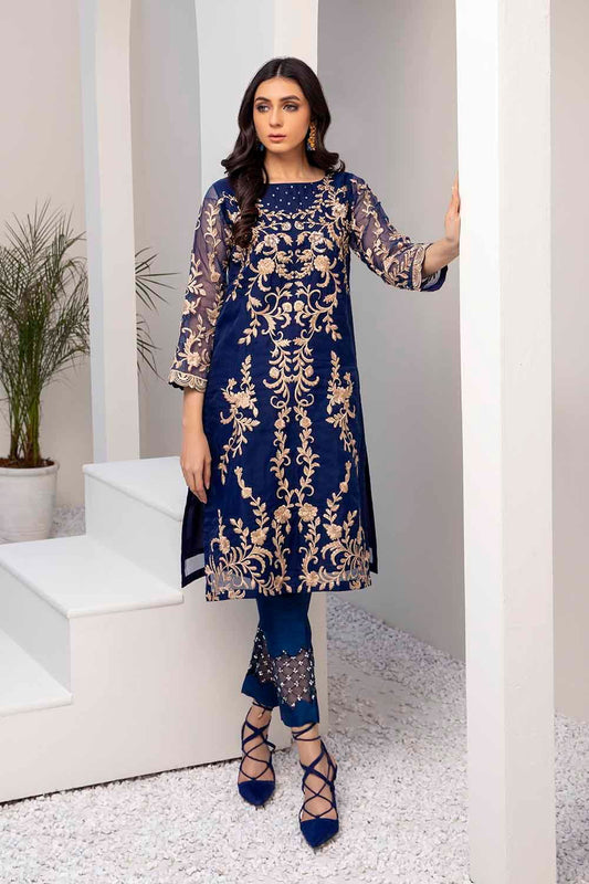 Azure Luxury Formals Eid Kurti - Jotey