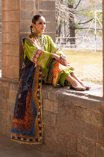 Husn E Jahan By Ittehad Embroidered Law 3pcs - Jotey
