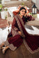 Azure Luxe'25 Embroidered Chiffon Unstitched 3pcs - Jotey