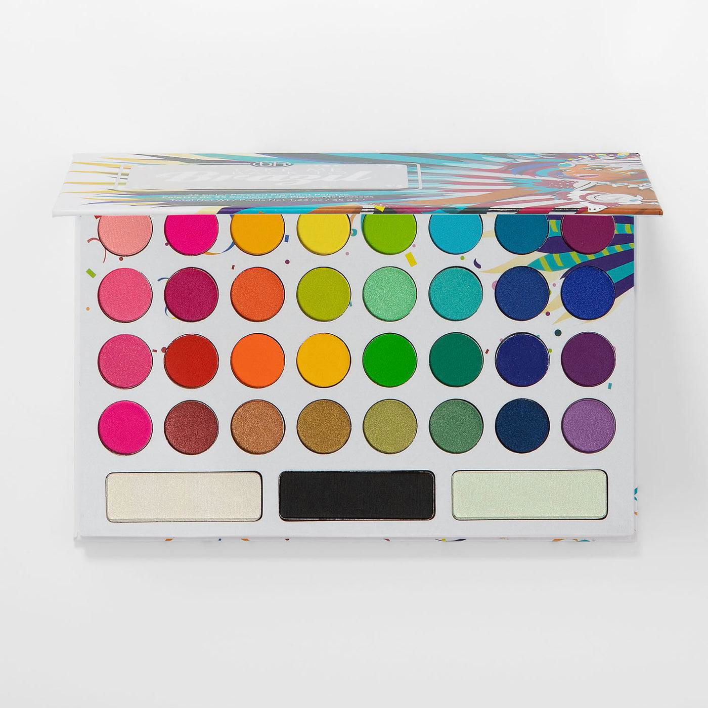 BH Cosmetics Color Pressed Pigment Palette - Jotey