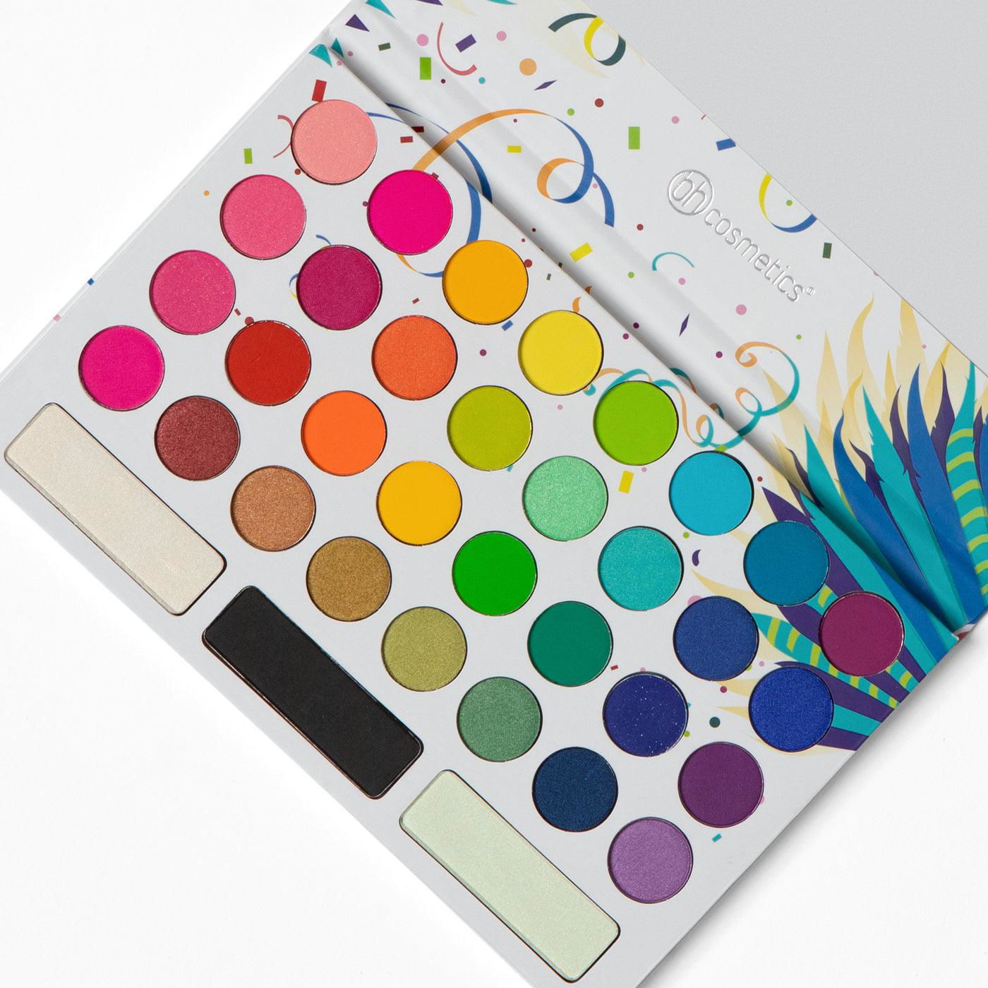 BH Cosmetics Color Pressed Pigment Palette - Jotey