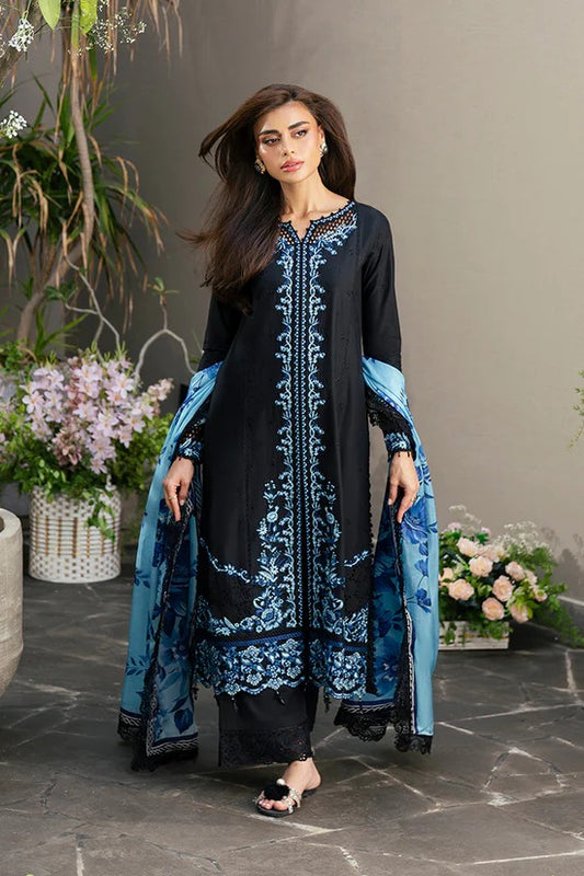 Azure Luxury Lawn'25 Unstitched Three Piece