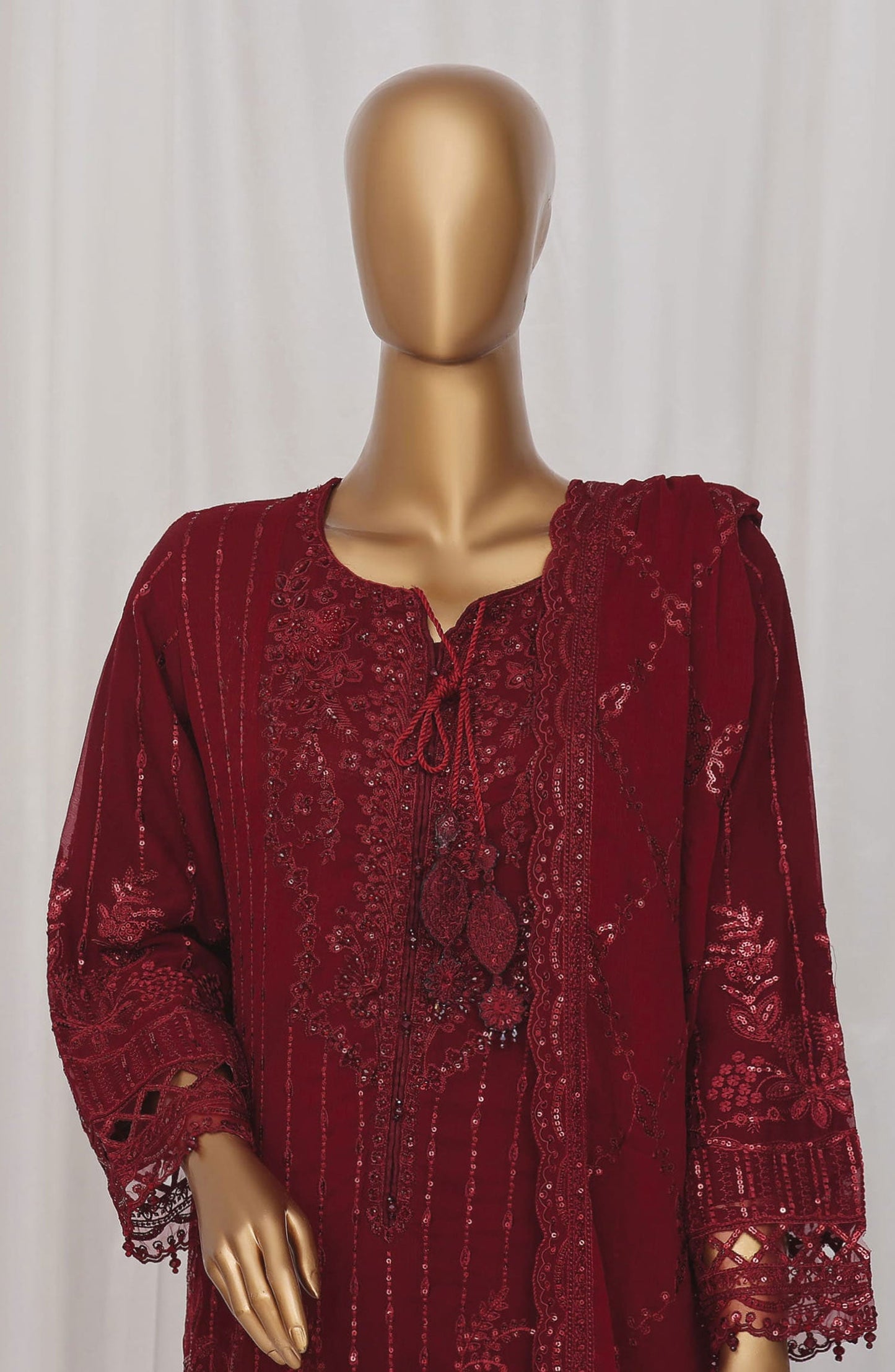 Afsana By Sadabahar Luxury Chiffon Vol-10 Stitched 3pcs