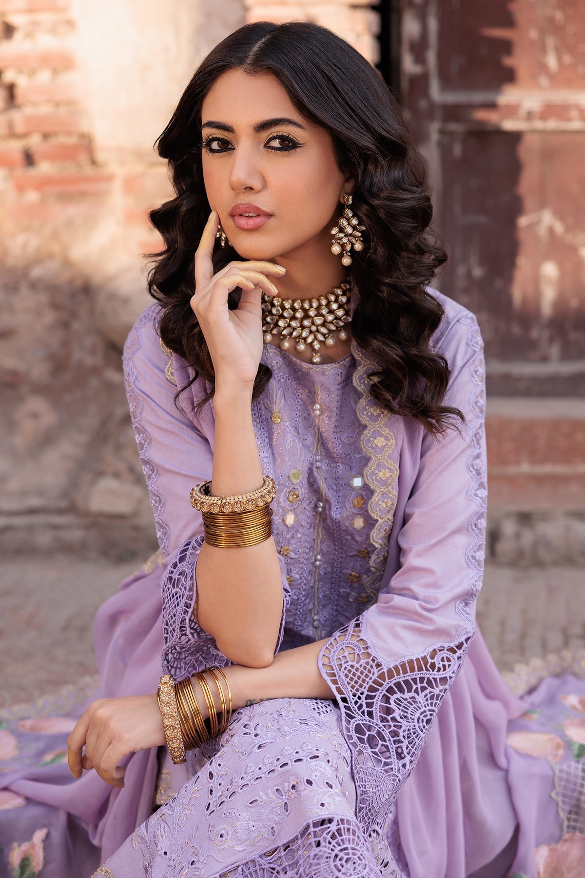 Charizma Eid Edit Vol-01 Embroidered Lawn 3pcs - Jotey