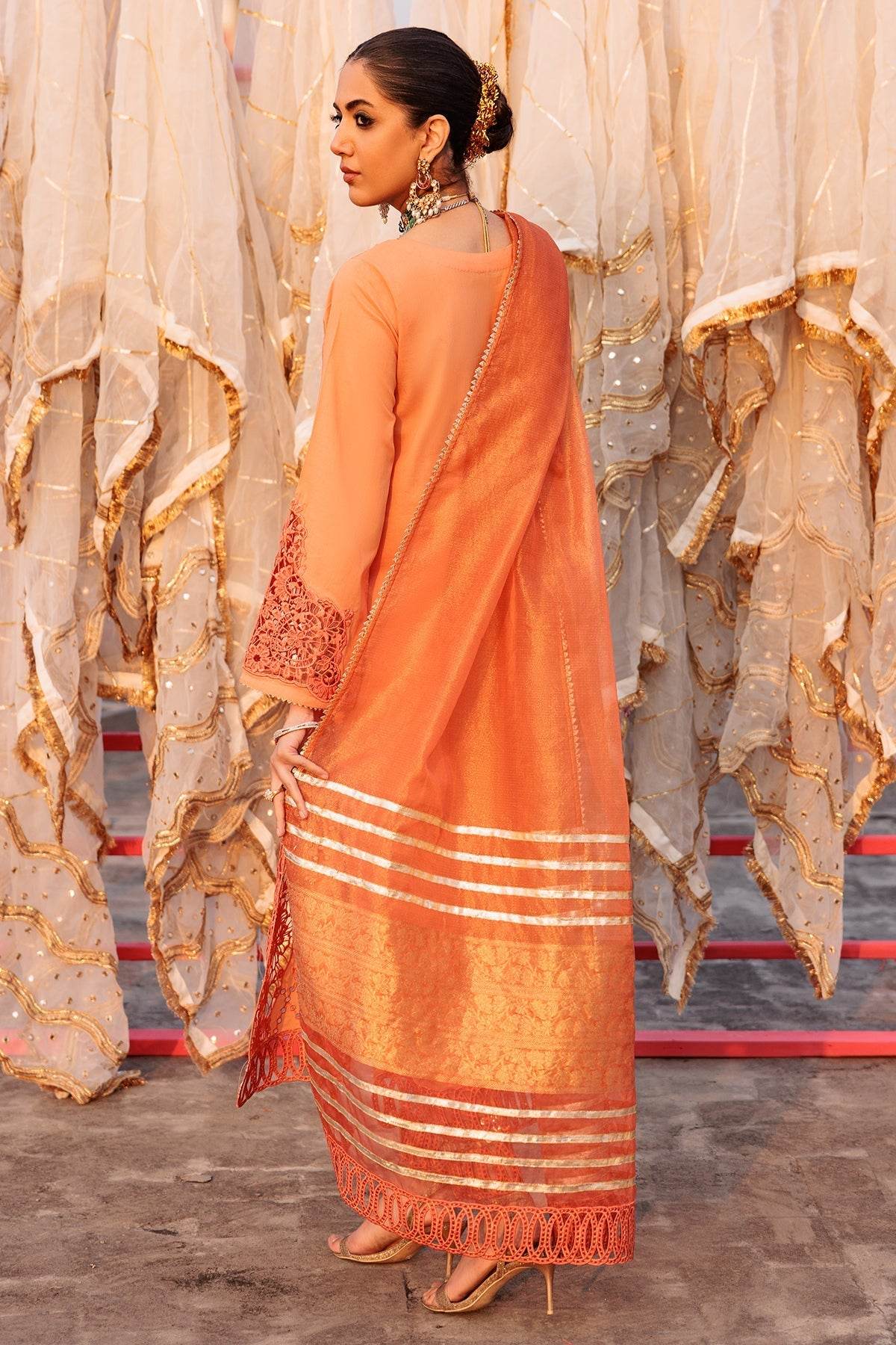 Charizma Eid Edit Vol-01 Embroidered Lawn 3pcs - Jotey