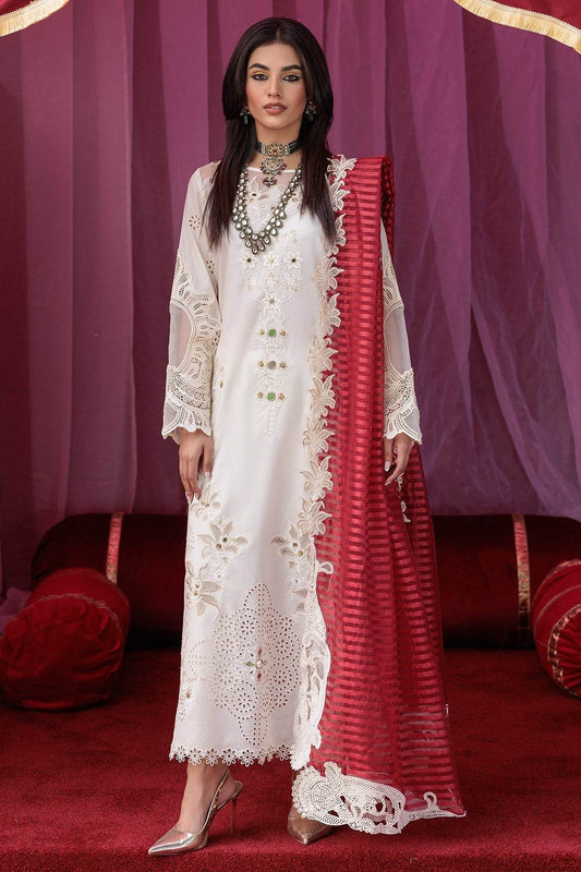 Charizma Eid Edit Vol-01 Embroidered Lawn 3pcs - Jotey