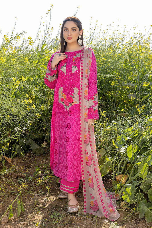 Charizma Lawn Chikankari Vol-01 3pcs - Jotey