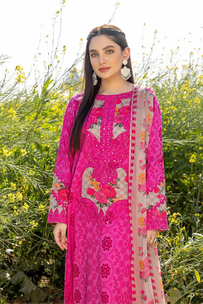 Charizma Lawn Chikankari Vol-01 3pcs - Jotey