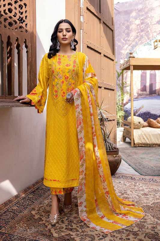 Charizma Lawn Chikankari Vol-01 3pcs - Jotey