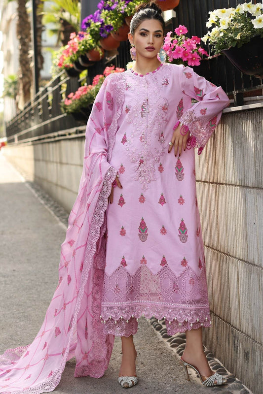 Charizma Rang E Bahar Embroidered Lawn 3pcs - Jotey