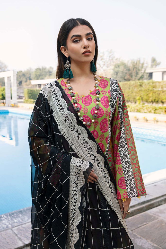 Charizma Sheen Printed Lawn Unstitched 3pcs - Jotey