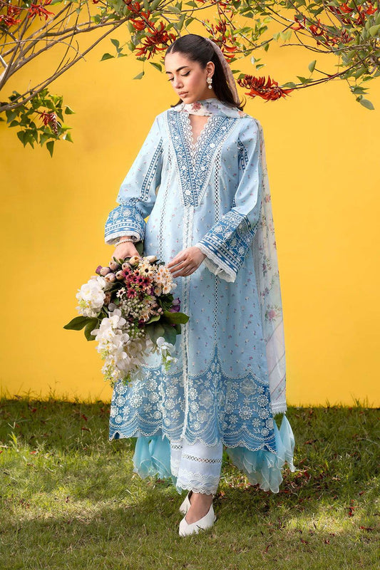 Cocktail By Sardinia Summer Print Edit Lawn 3pcs - Jotey