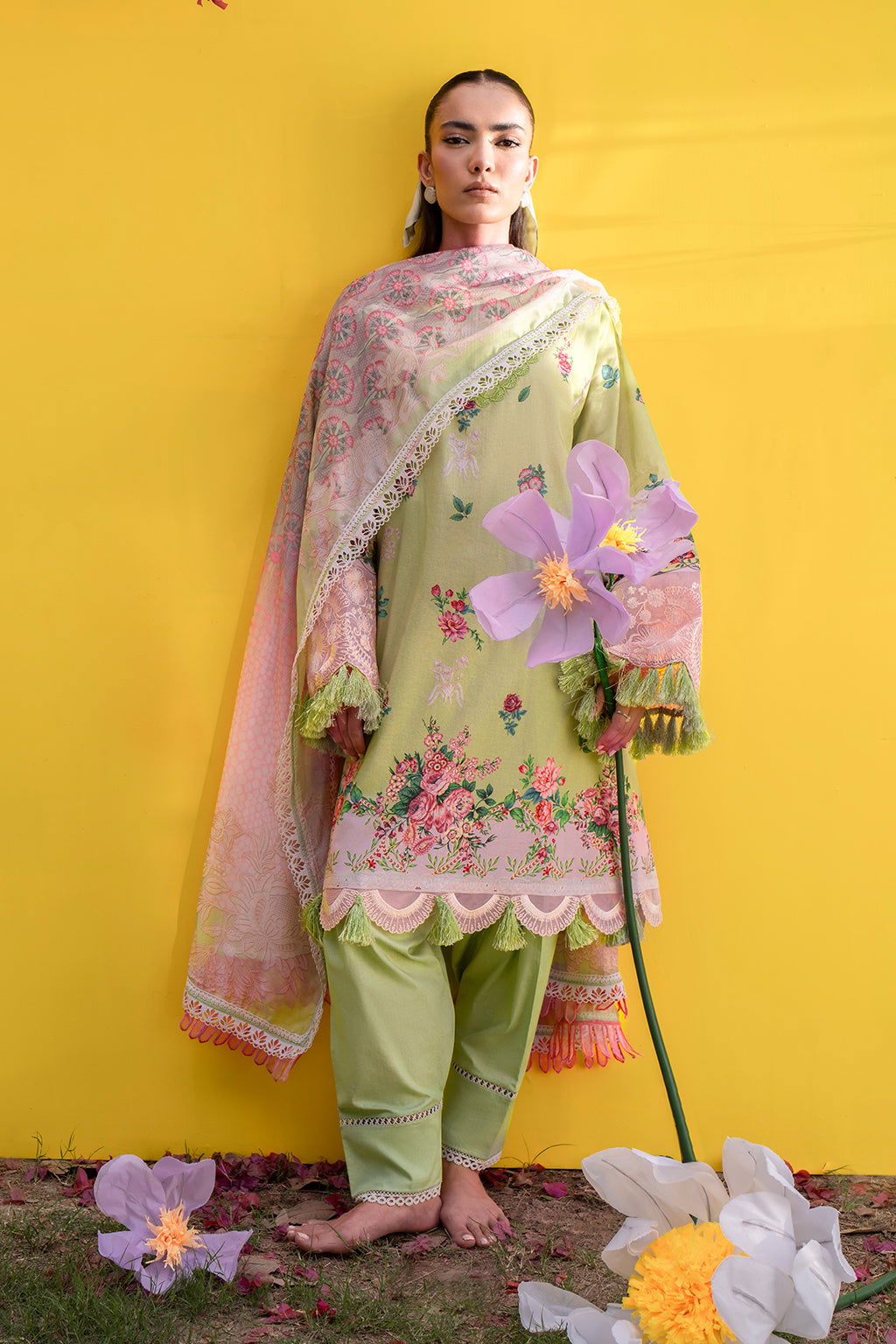 Cocktail By Sardinia Summer Print Edit Lawn 3pcs - Jotey
