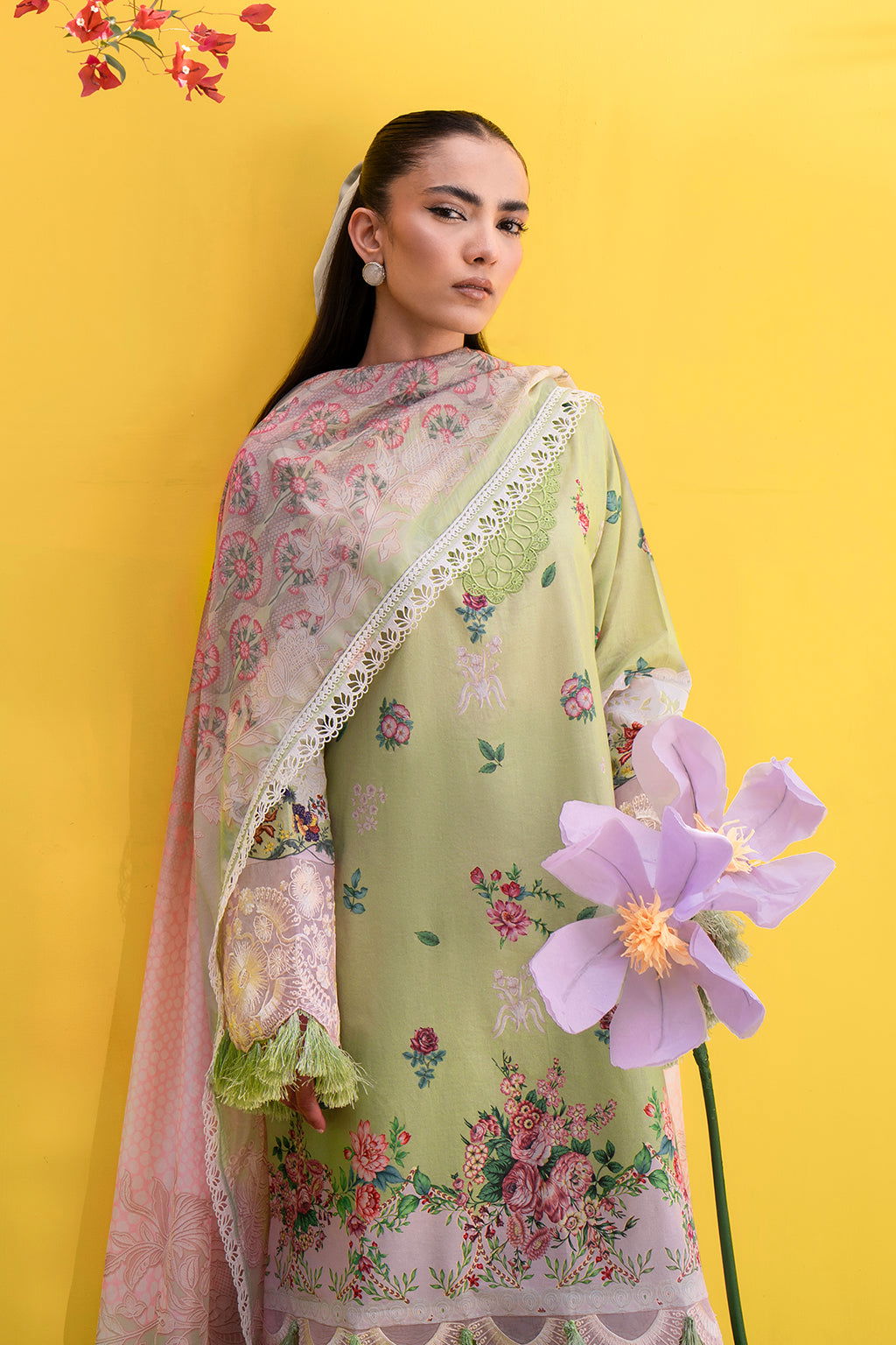 Cocktail By Sardinia Summer Print Edit Lawn 3pcs - Jotey