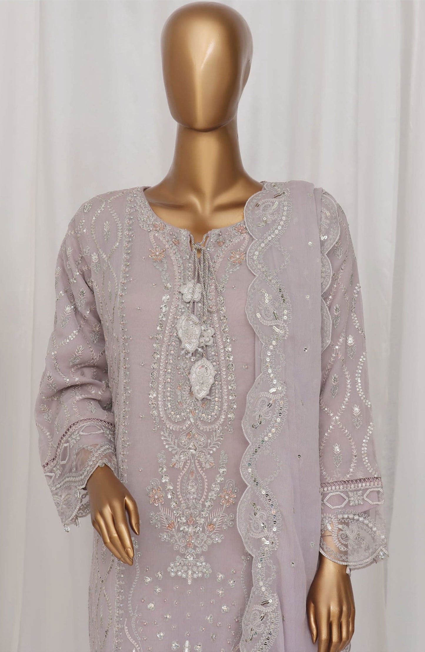 Afsana By Sadabahar Luxury Chiffon Vol-10 Stitched 3pcs