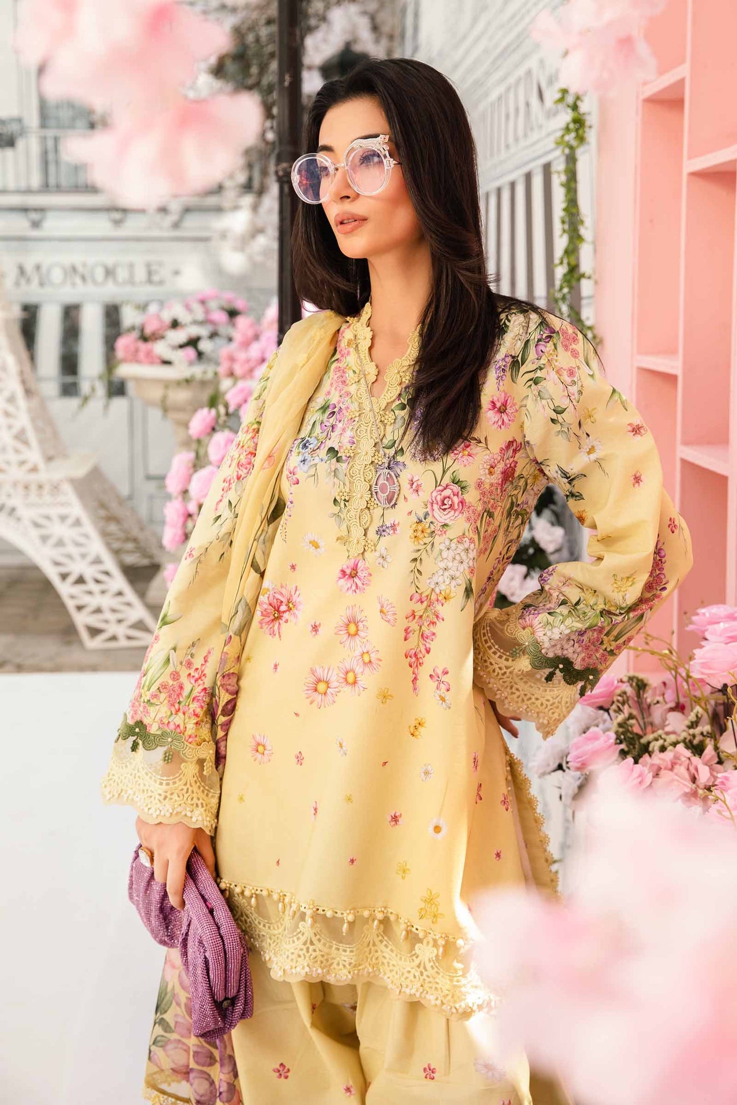 M. Prints By Maria B. Lawn Vol-26 Printed Unstitched 3pcs