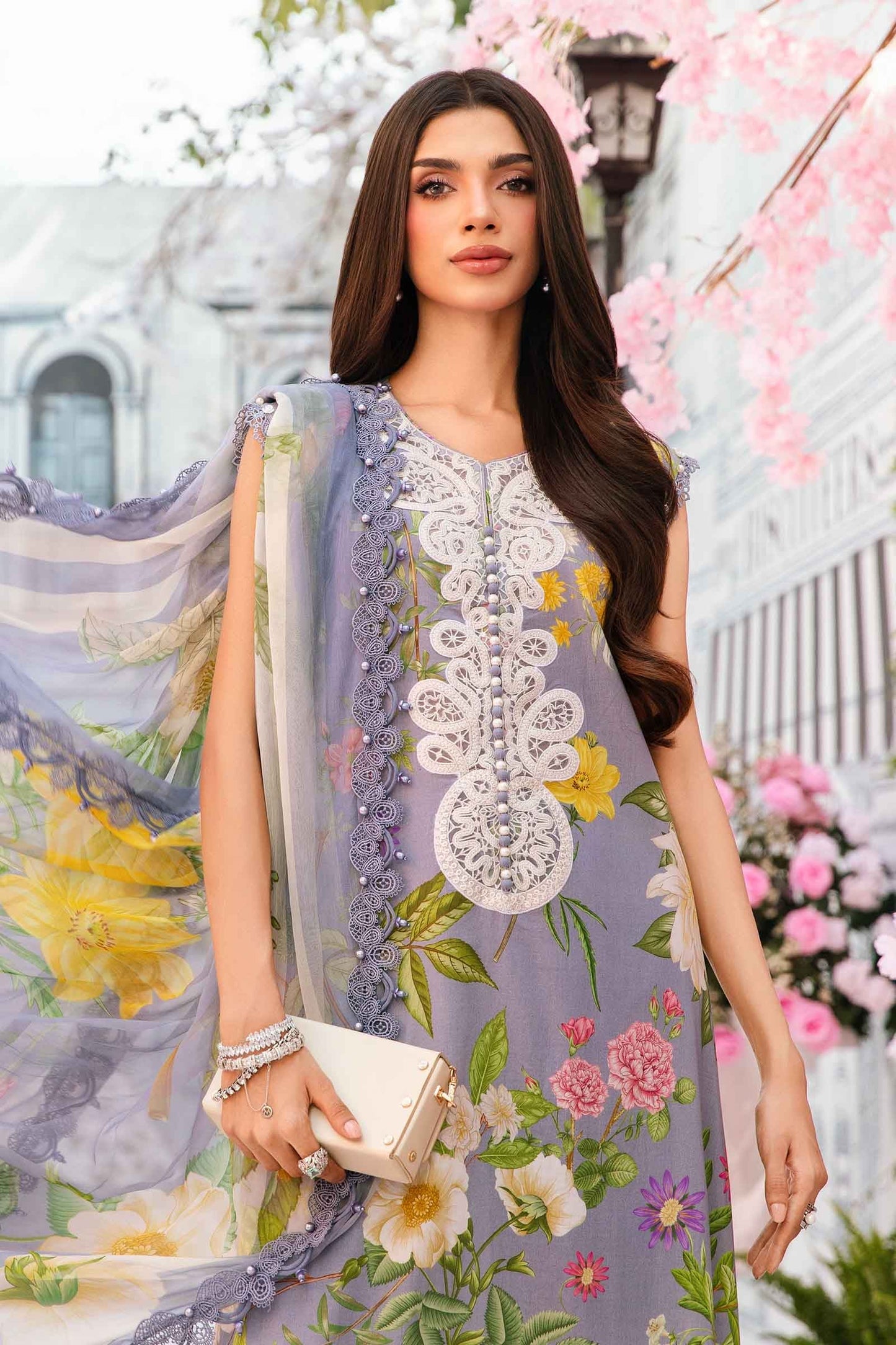 M. Prints By Maria B. Lawn Vol-26 Printed Unstitched 3pcs