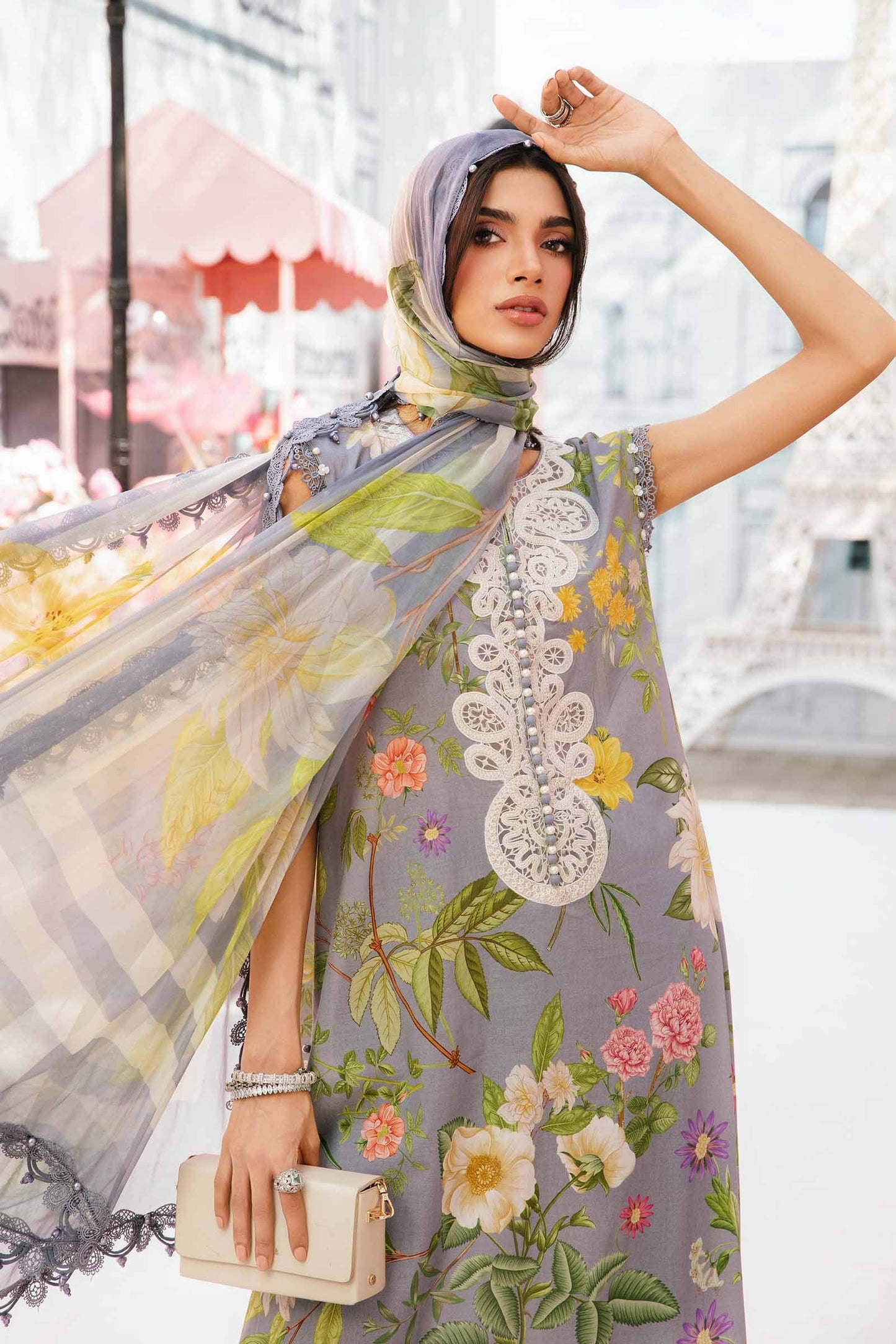 M. Prints By Maria B. Lawn Vol-26 Printed Unstitched 3pcs