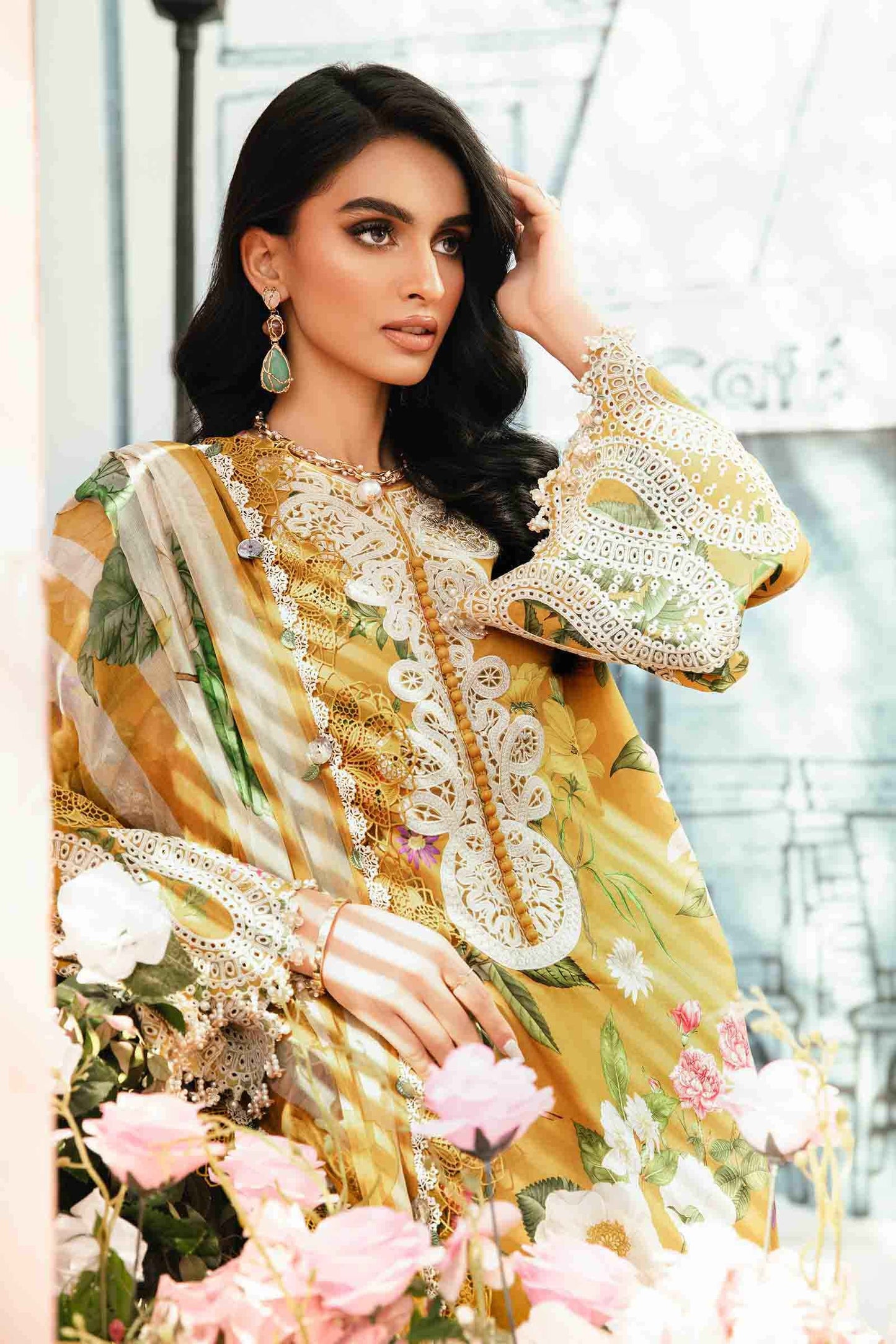 M. Prints By Maria B. Lawn Vol-26 Printed Unstitched 3pcs