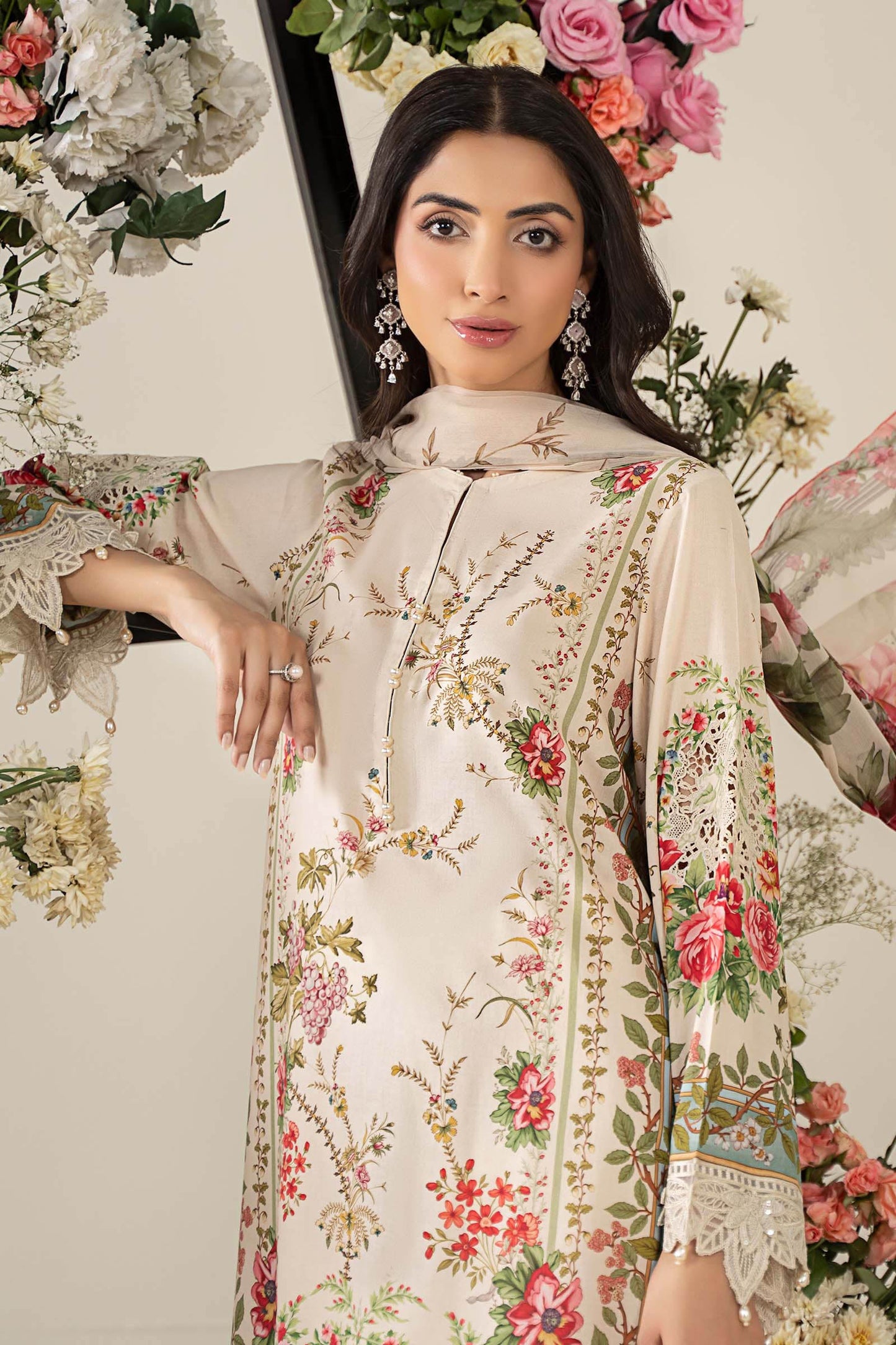 M. Prints By Maria B. Lawn Vol-26 Printed Unstitched 3pcs