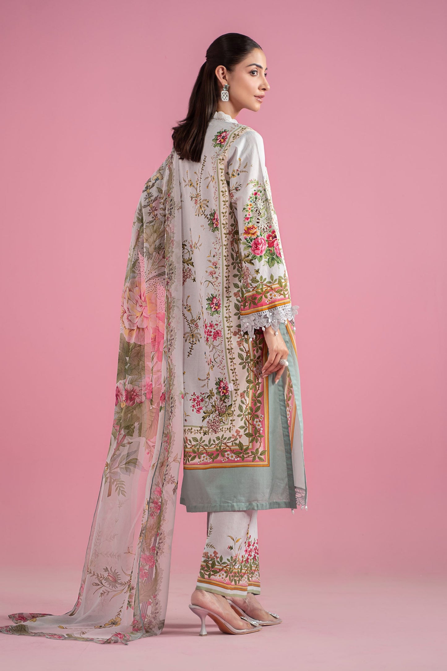 M. Prints By Maria B. Lawn Vol-26 Printed Unstitched 3pcs