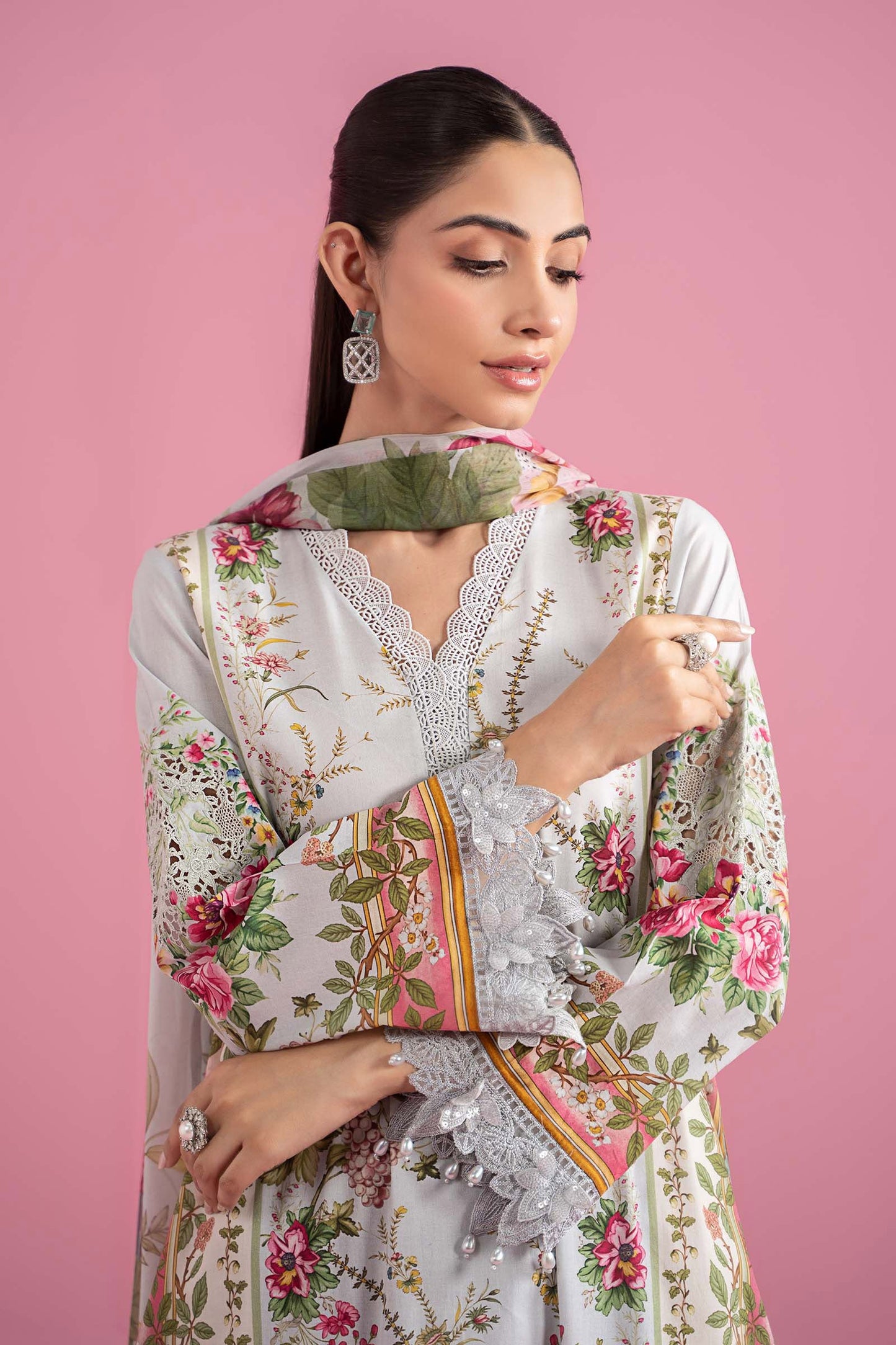 M. Prints By Maria B. Lawn Vol-26 Printed Unstitched 3pcs