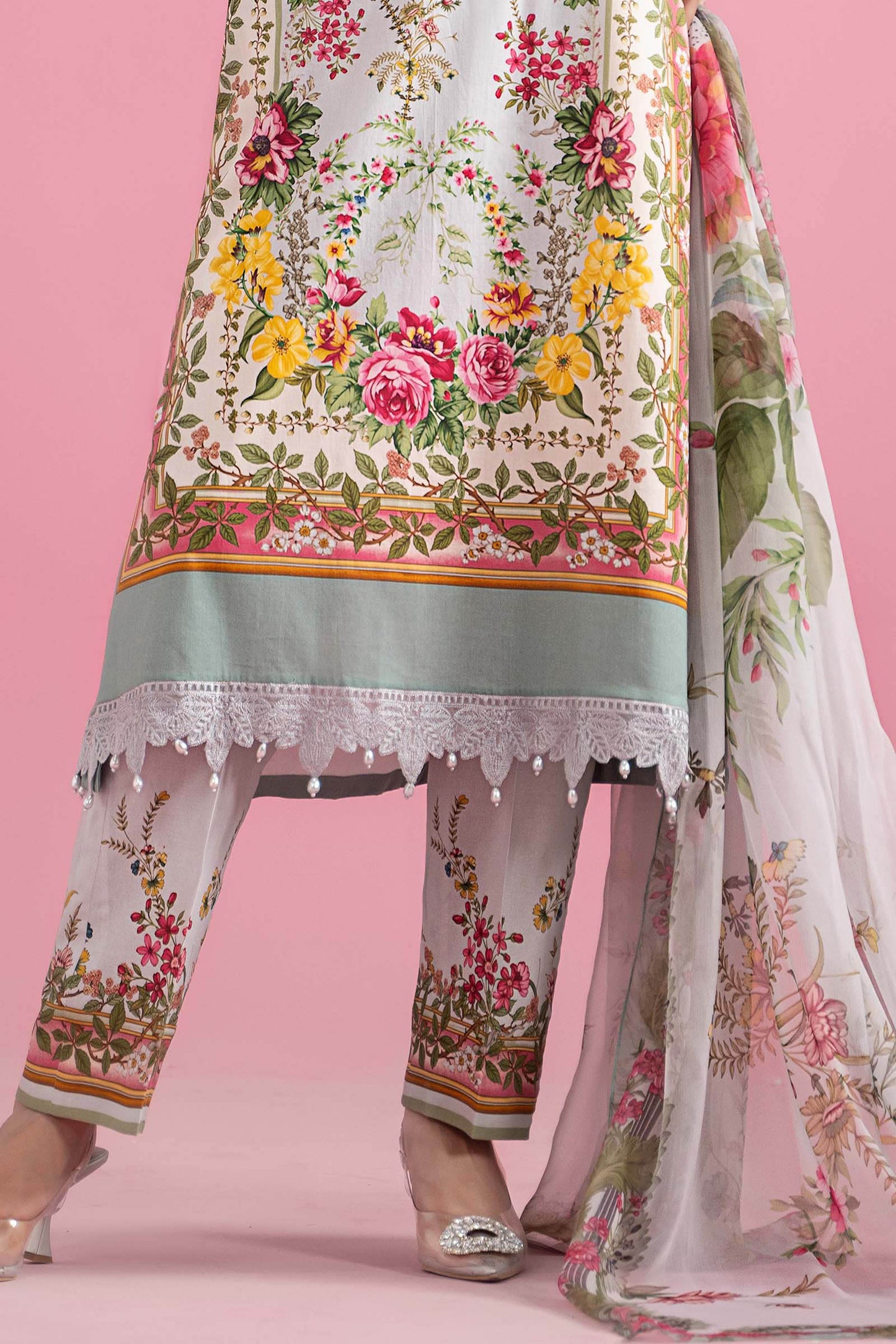 M. Prints By Maria B. Lawn Vol-26 Printed Unstitched 3pcs