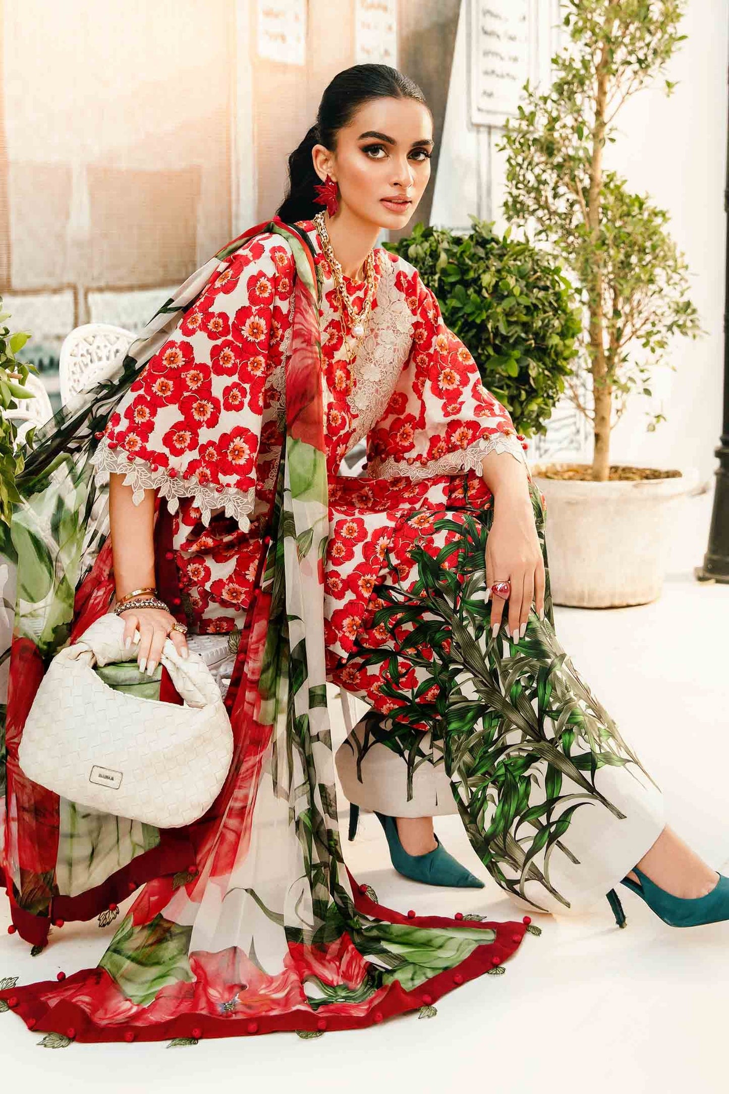 M. Prints By Maria B. Lawn Vol-26 Printed Unstitched 3pcs