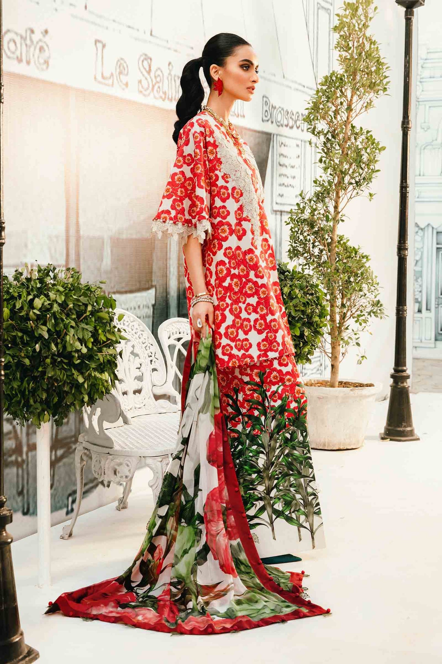 M. Prints By Maria B. Lawn Vol-26 Printed Unstitched 3pcs