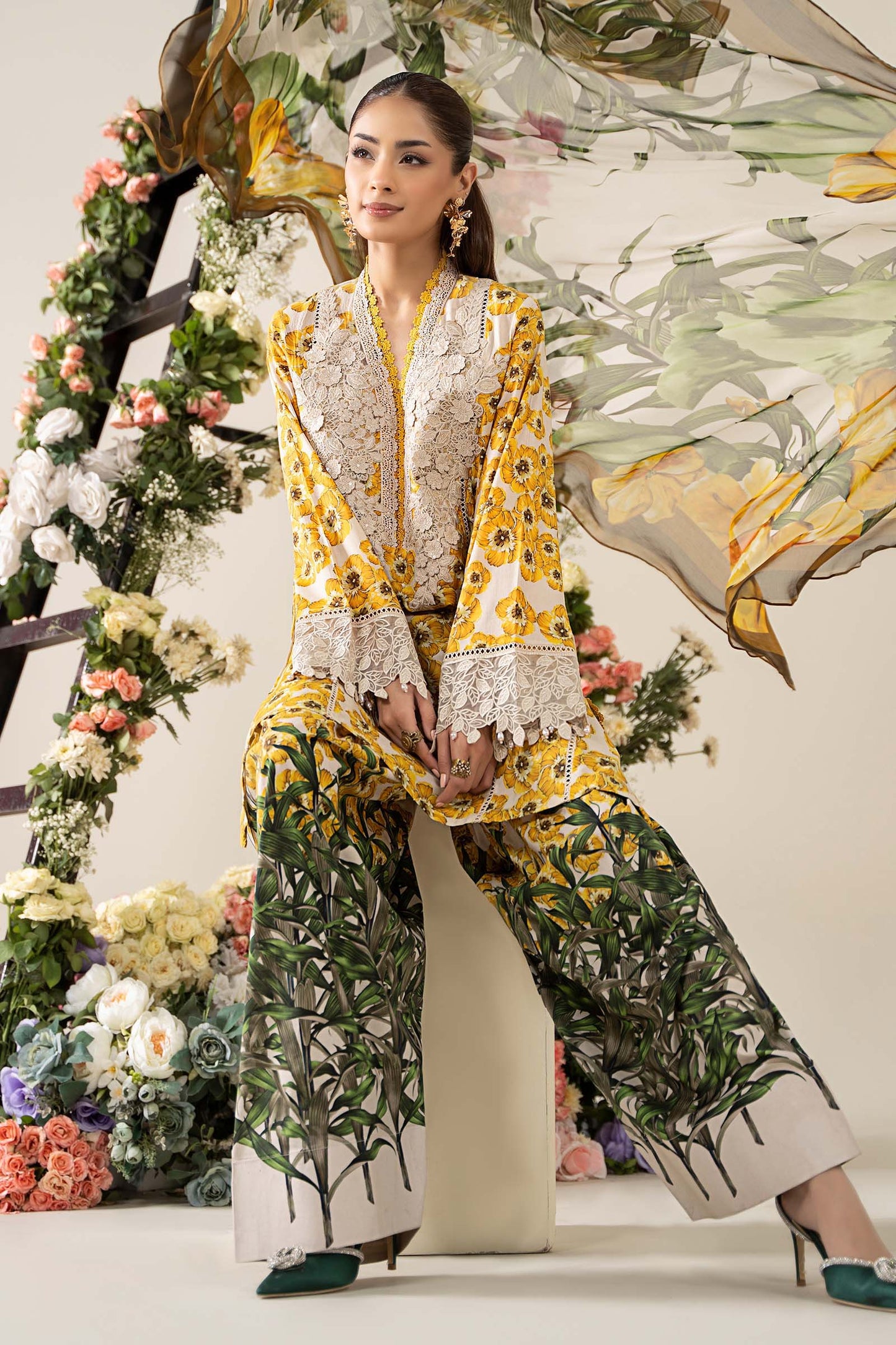 M. Prints By Maria B. Lawn Vol-26 Printed Unstitched 3pcs