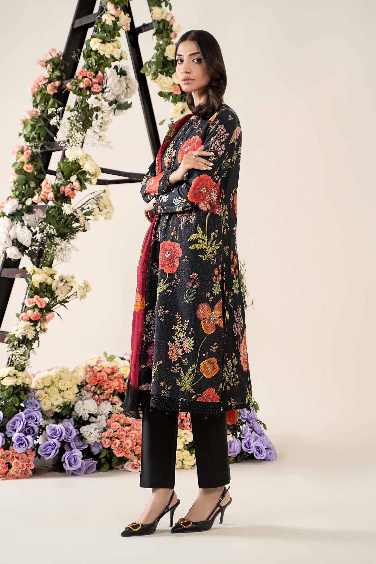 M. Prints By Maria B. Lawn Vol-26 Printed Unstitched 3pcs