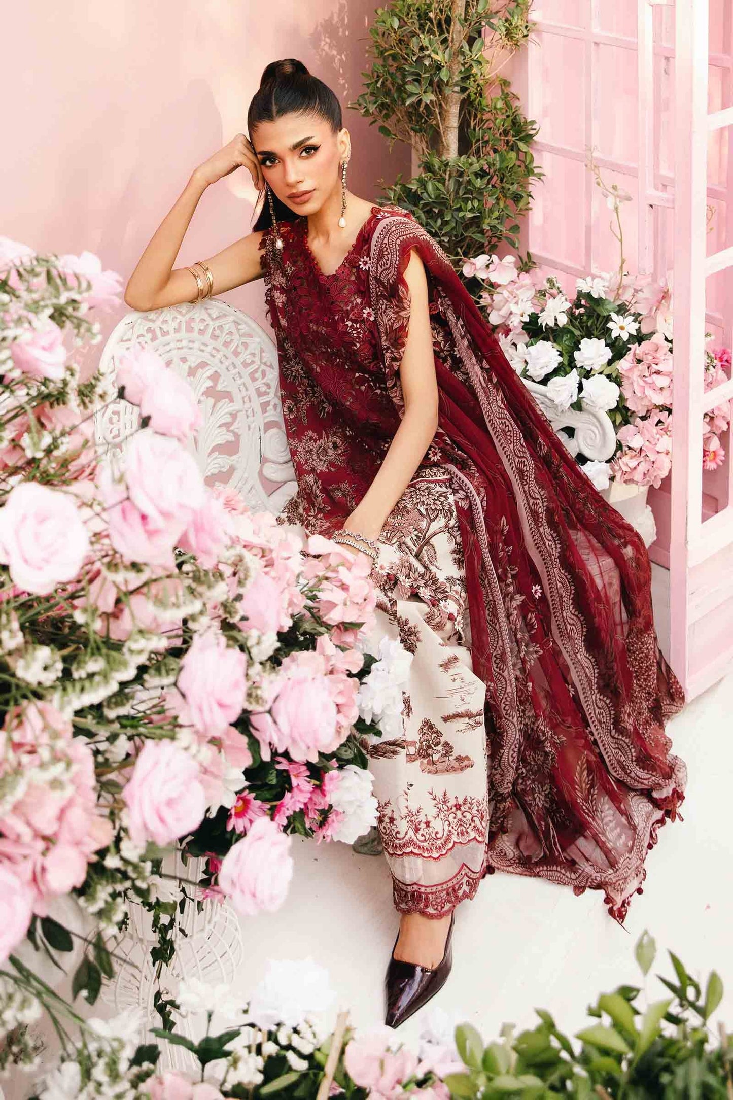 M. Prints By Maria B. Lawn Vol-26 Printed Unstitched 3pcs