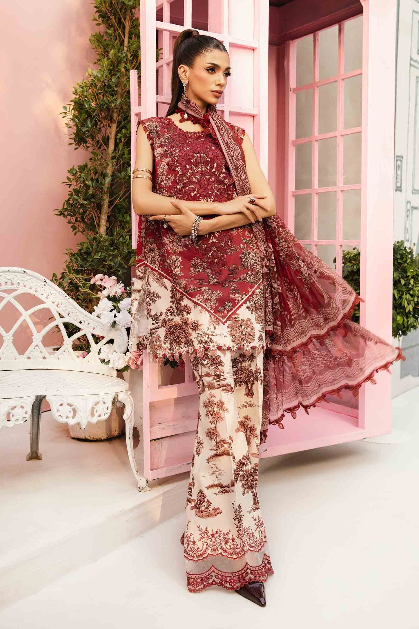 M. Prints By Maria B. Lawn Vol-26 Printed Unstitched 3pcs