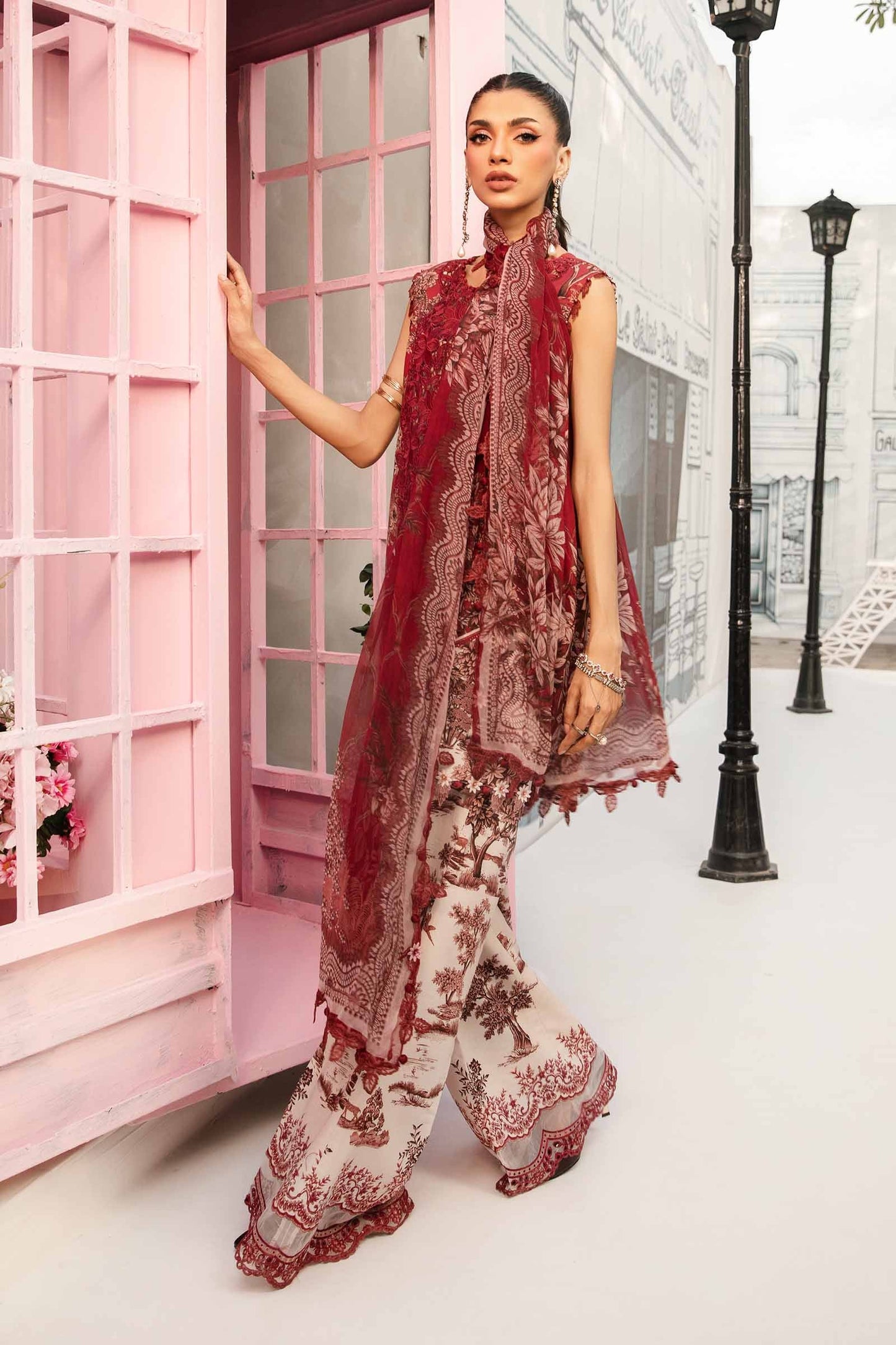 M. Prints By Maria B. Lawn Vol-26 Printed Unstitched 3pcs