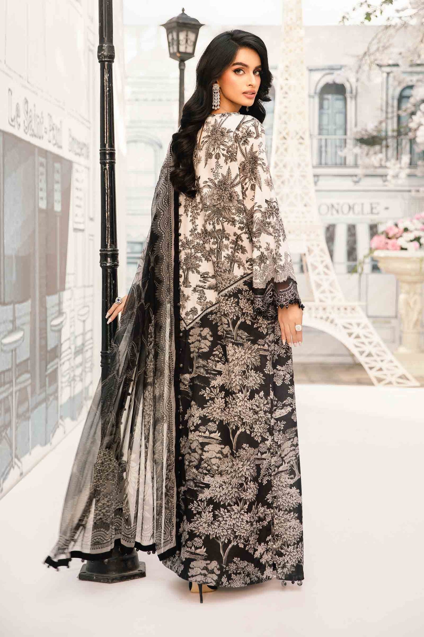 M. Prints By Maria B. Lawn Vol-26 Printed Unstitched 3pcs
