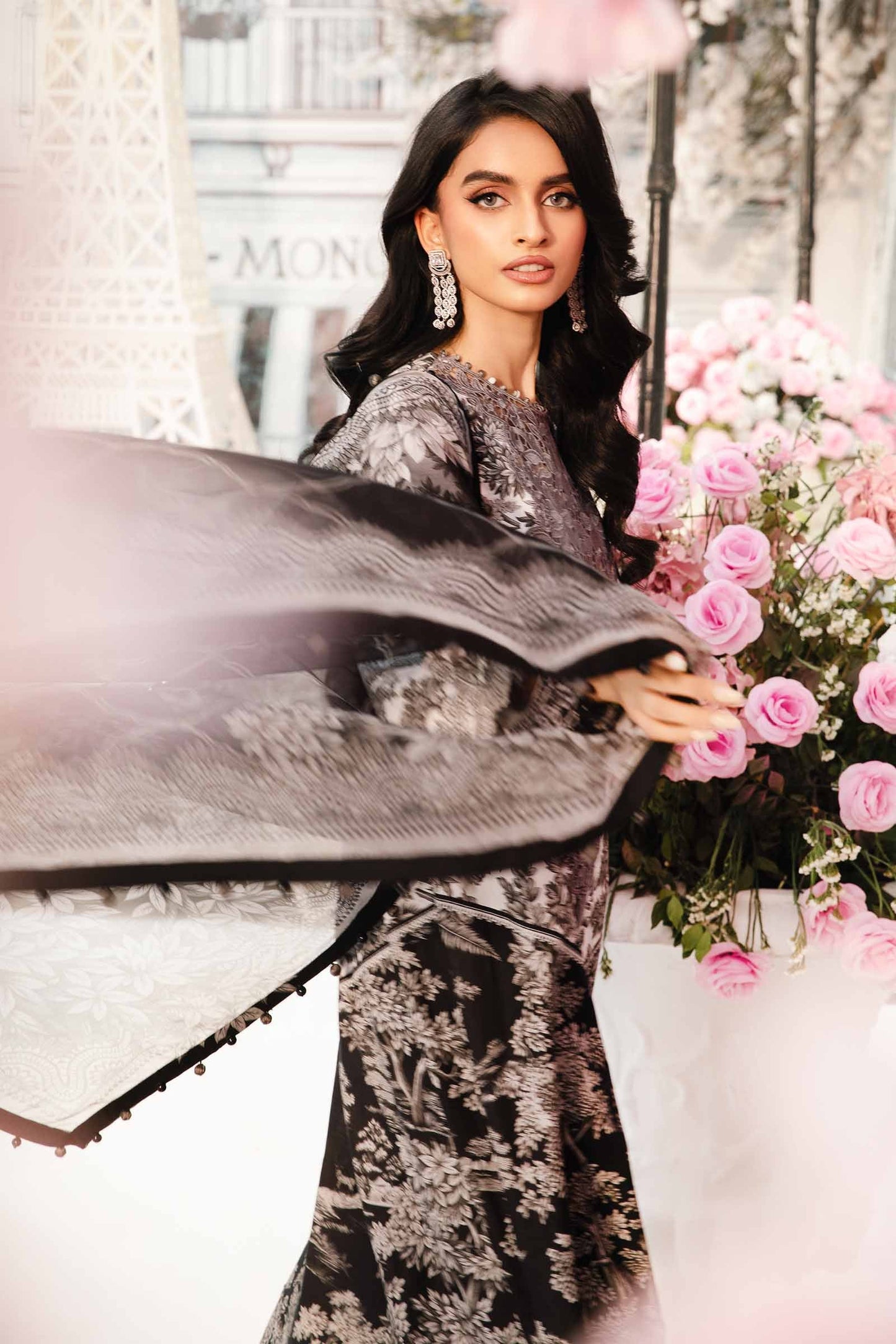 M. Prints By Maria B. Lawn Vol-26 Printed Unstitched 3pcs