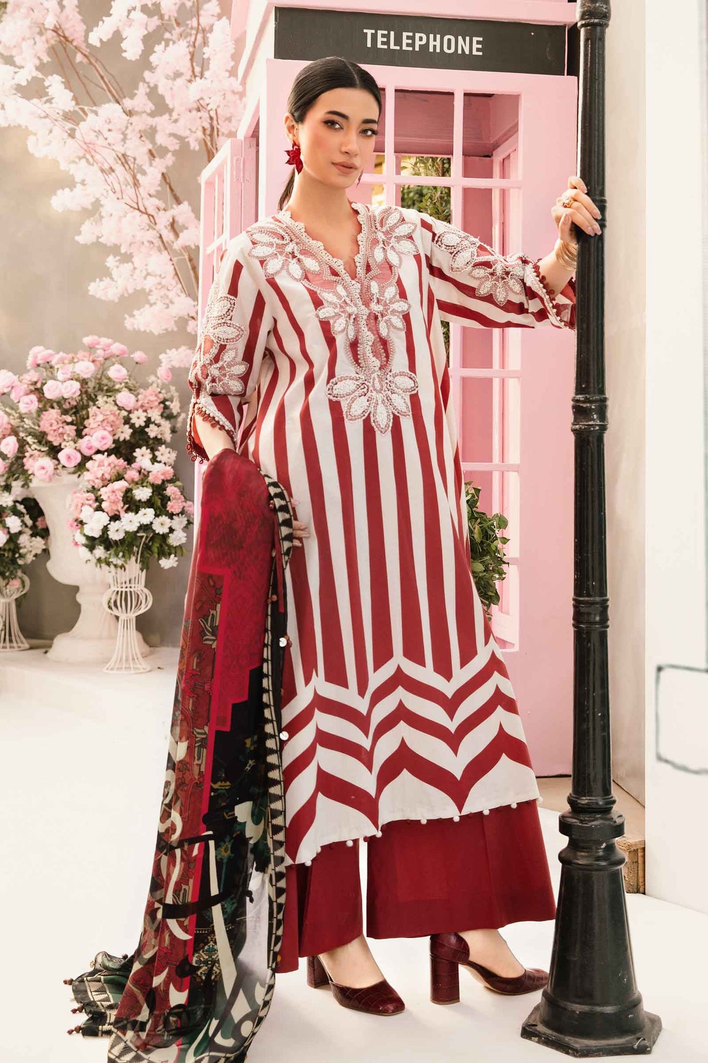 M. Prints By Maria B. Lawn Vol-26 Printed Unstitched 3pcs
