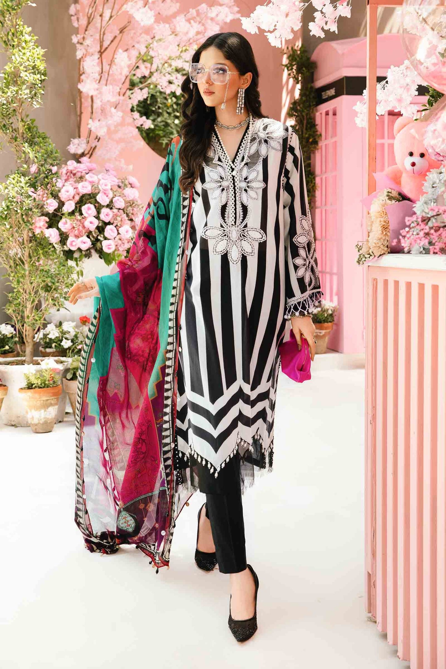M. Prints By Maria B. Lawn Vol-26 Printed Unstitched 3pcs