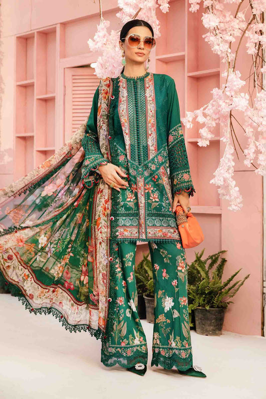 M. Prints By Maria B. Lawn Vol-26 Printed Unstitched 3pcs