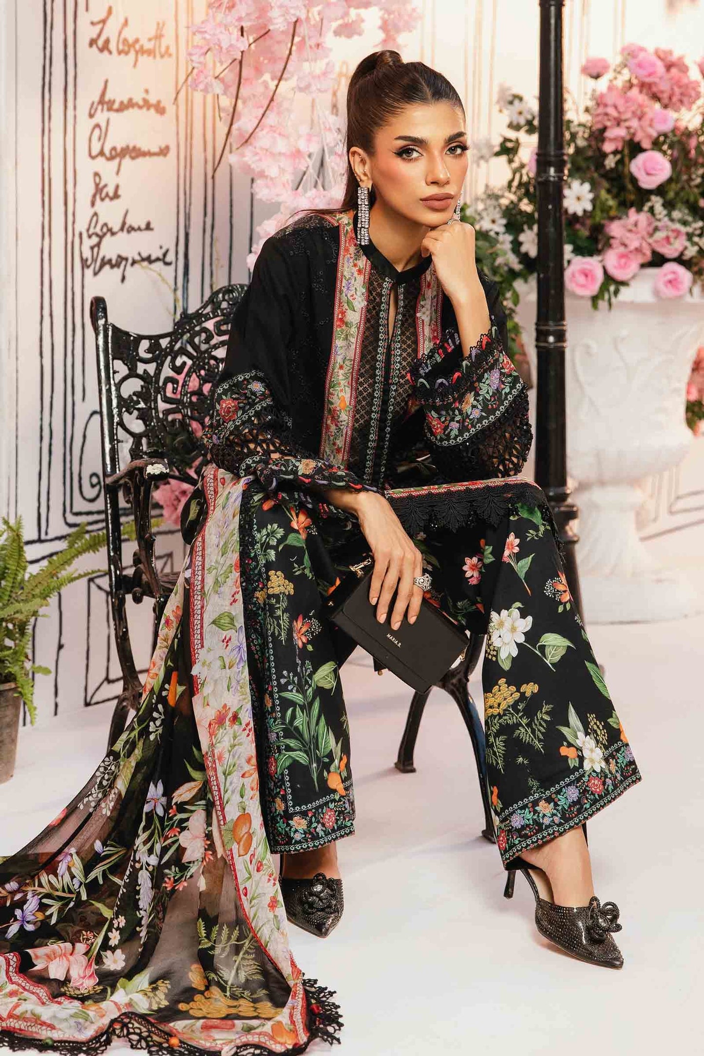 M. Prints By Maria B. Lawn Vol-26 Printed Unstitched 3pcs