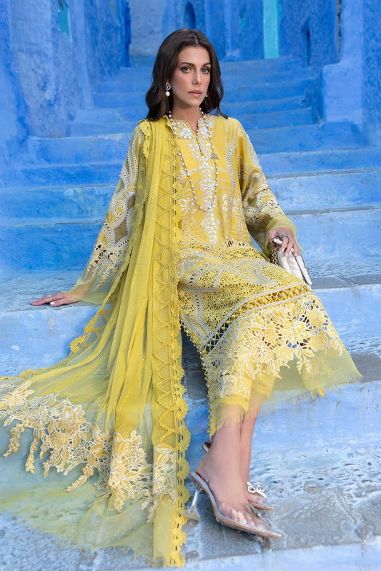 Maria B. Lawn Vol-25 Embroidered Unstitched 3pcs