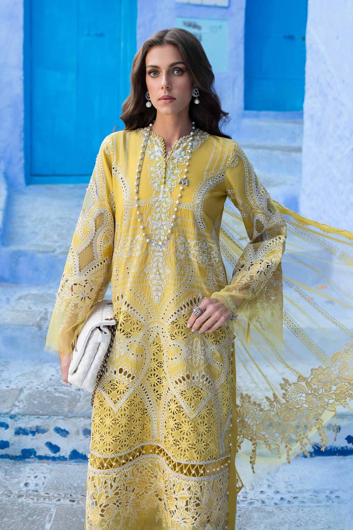 Maria B. Lawn Vol-25 Embroidered Unstitched 3pcs