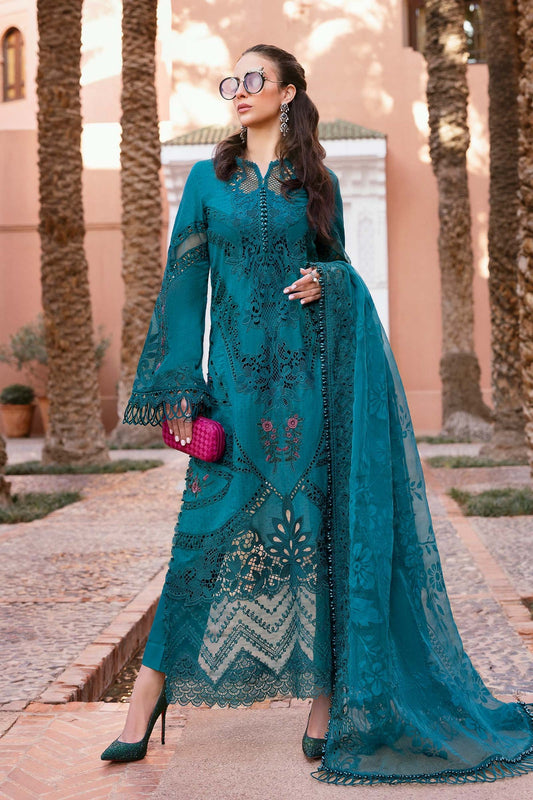 Maria B. Lawn Vol-25 Embroidered Unstitched 3pcs